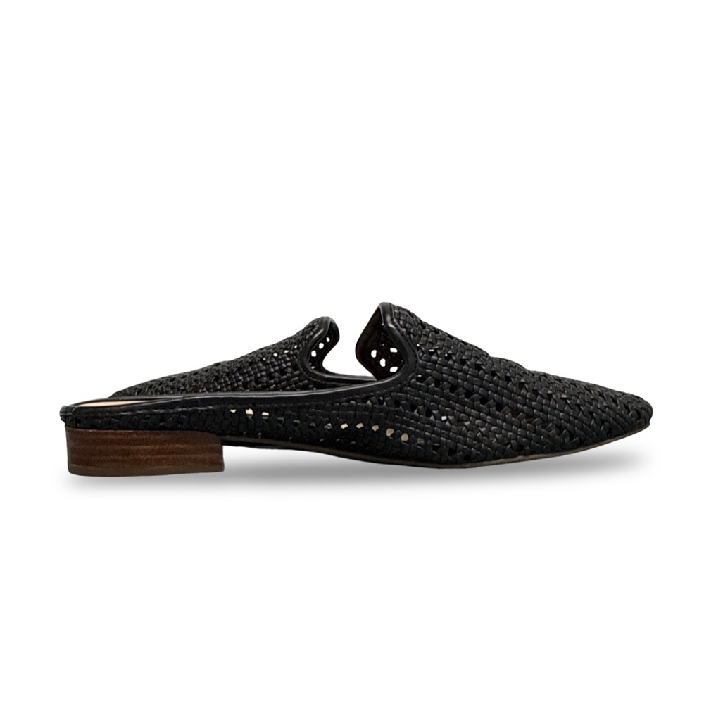Franco Sarto Sorello Woven Weaved Mules Women’s 6.5 Black - Picture 7 of 9